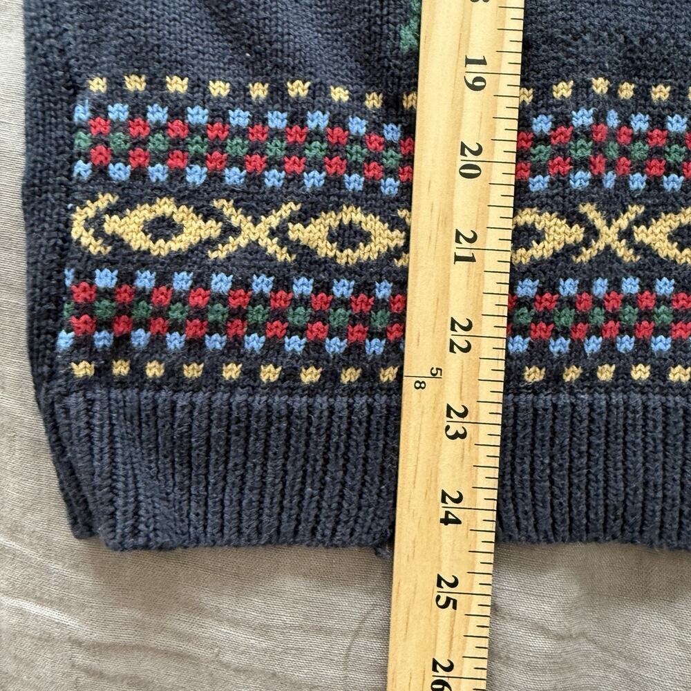 Free People x Found Horse Isles Vest Oversized Knit Vintage Equestrian‎ Medium - Picture 5 of 10